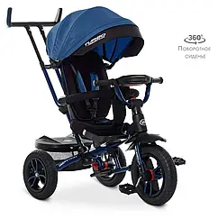 Дитячий триколісний велосипед TurboTrike 4058-10 велосипед-коляска