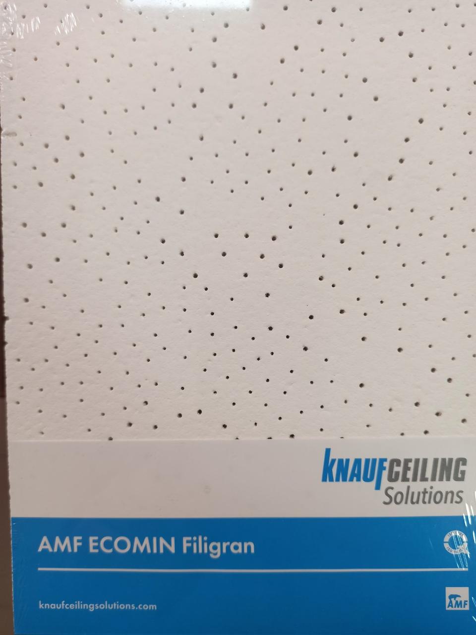 Плита KCS AMF-Ecomin Filigran Board 600х600х13мм