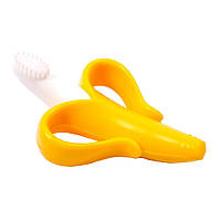 Прорезыватель для зубов силиконовый "Банан" Lindo (4890211000014)