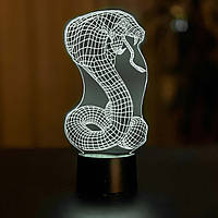 Змінна пластина для 3D ламп "Кора" 3DTOYSLAMP