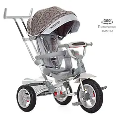 Дитячий триколісний велосипед TurboTrike 4058-23S велосипед-коляска