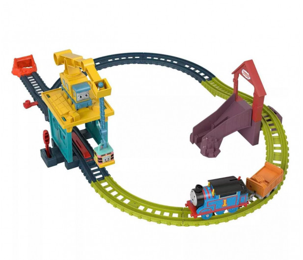 Thomas & Friends Моторизований ігровий набір Томас і його друзі кран Karolcia + Sandy hdy58.Оригінал