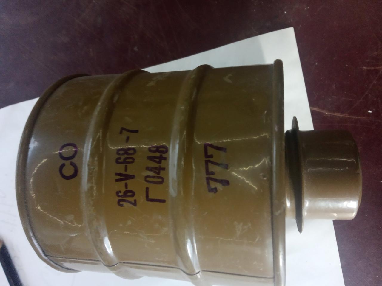 Фільтр СО від чадного газу (СО, окис вуглецю) для протигазів