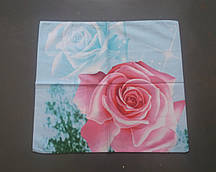 Наволочка бязь 45х50, принт: Роза