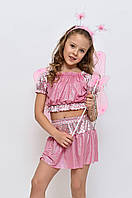 Карнавальный костюм Эльф для девочки розового цвета рост 116-134
