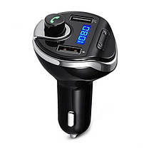 Трансмітер для авто FM MOD-T20, USB, MicroSD. Колір чорний, фото 2