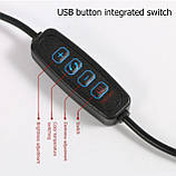 Настільна Led лампа на струбціні Forlock біла 10 Вт, фото 7