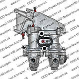 Кран гальмівний Т-150 ЗІЛ-130, двухсекційний, 151.64.026-2/151.64.027 / 131-3514010-Б, СРСР, фото 2