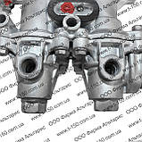 Кран гальмівний Т-150 ЗІЛ-130, двухсекційний, 151.64.026-2/151.64.027 / 131-3514010-Б, СРСР, фото 3