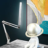Настільна Led лампа на струбціні Forlock біла 10 Вт, фото 5