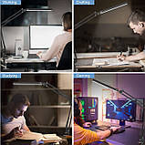 Настільна Led лампа на струбціні Forlock біла 10 Вт, фото 4