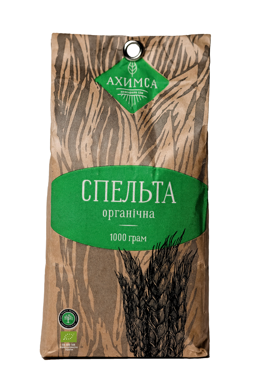 Зерно спельти органічне 20 кг ТМ Ahimsa