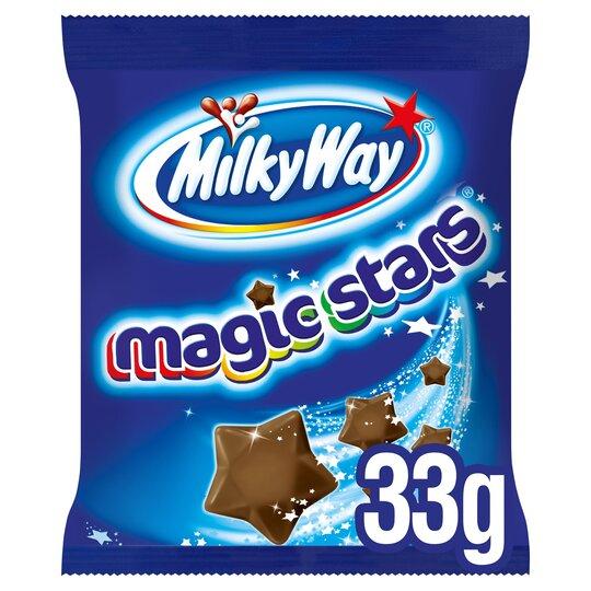 Шоколадні зірочки Milky Way Magic Stars 33g