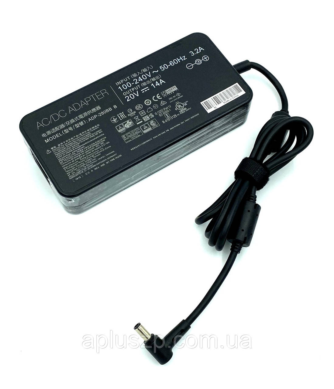 Оригинальный Блок Питания для Ноутбука Asus 20V 14A 280W 6.0x3.7 Мм — в ...