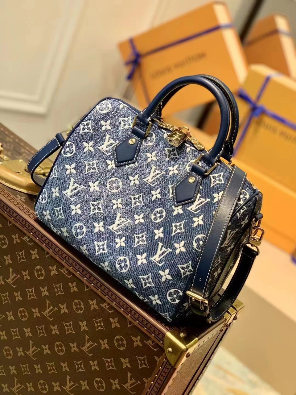Сумка через плече Louis Vuitton Speedy 25