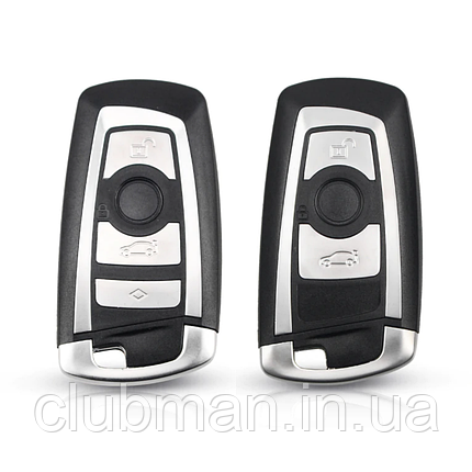 Корпус ключа для BMW (БМВ) F30 F32 F20 F35 F10 F33 F25 1 3 5 серії (+ Емблема), фото 1