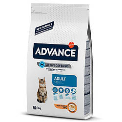 Advance (Едванс) Cat Chicken & Rice корм дорослих для котів, з куркою 3 кг