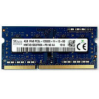 Модуль пам'яті для ноутбука SoDIMM DDR3L 4GB 1600 MHz Hynix (HMT451S6DFR8A-PB)