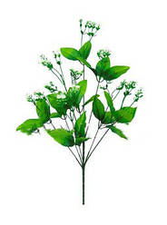 Букетна ніжка з листям і добавками на 9 голів, 460 мм