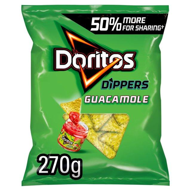 Чіпси Doritos Dippers Guacamole Sharing Tortilla Chips 270g