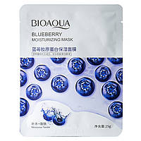 Тканевая маска для лица BIOAQUA Blueberry Moisturizing Mask с экстрактом черники 25 г