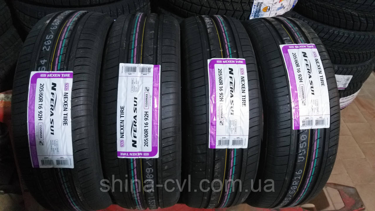 Літні шини 205/60 R16 92H NEXEN NFERA SU1