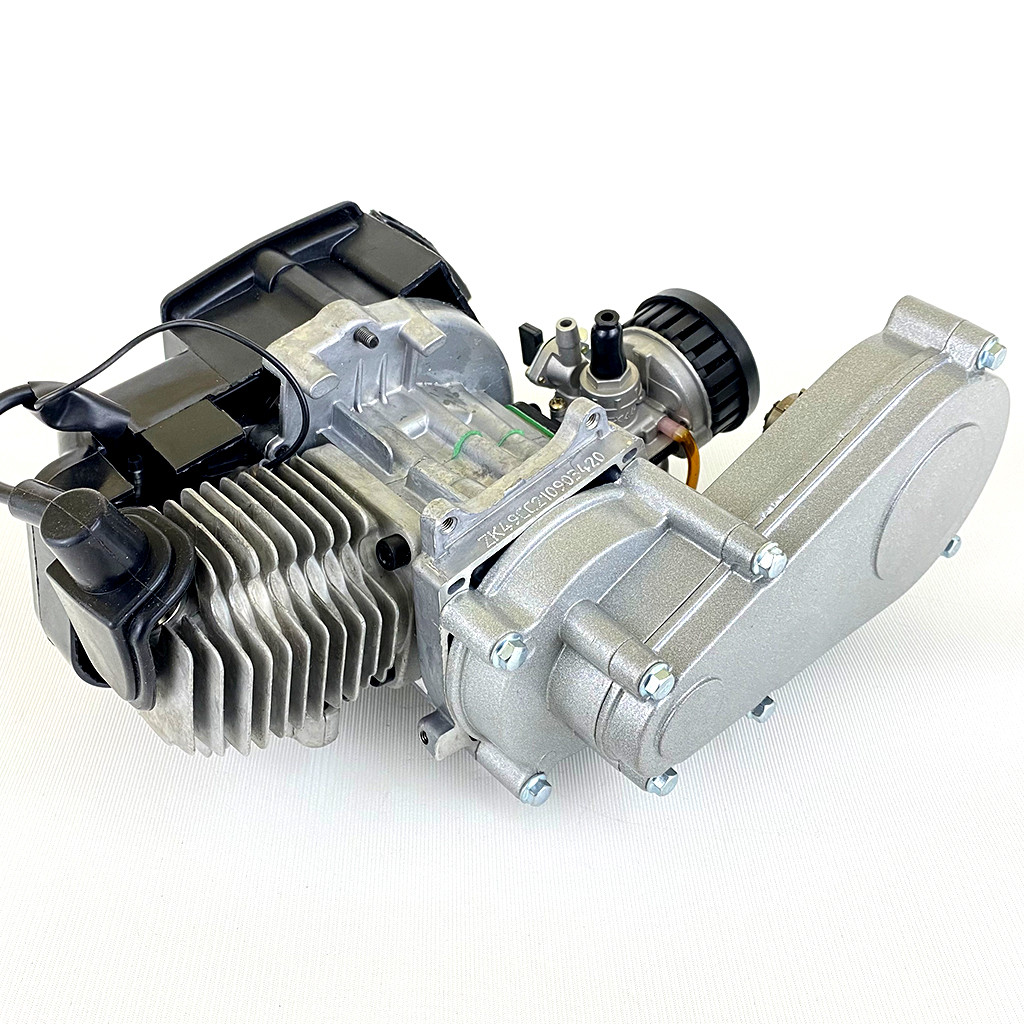 Бензиновий двигун 2T 50сс з редуктором 3:1, для квадроцикла, фото 1