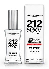 Тестер жіночий LUXE CLASS Carolina Herrera 212 Sexy, 60 мл