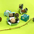 Шоколадний набір трюфелей Зі священної весни з компліментами, вага 110 грамів, фото 2