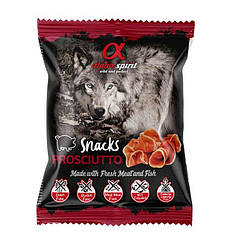Alpha Spirit (Альфа Спірит) Snacks Prosciutto - Напіввологі ласощі для собак (прошутто) 35гр