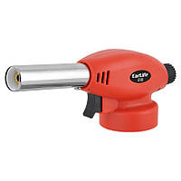 Пальник газовий з п'єзопідпалом Carlife, сопло: Ø - 19мм, довж. — 68 мм, керам. захист (10/100 шт.)