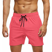 Мужские пляжные шорты розовые 1368 XL