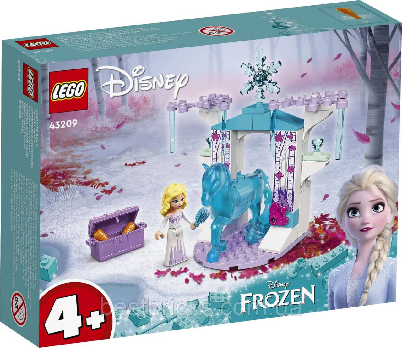 Lego Disney Princesses Крижана конюшня Ельзи і Нокка 43209, фото 1