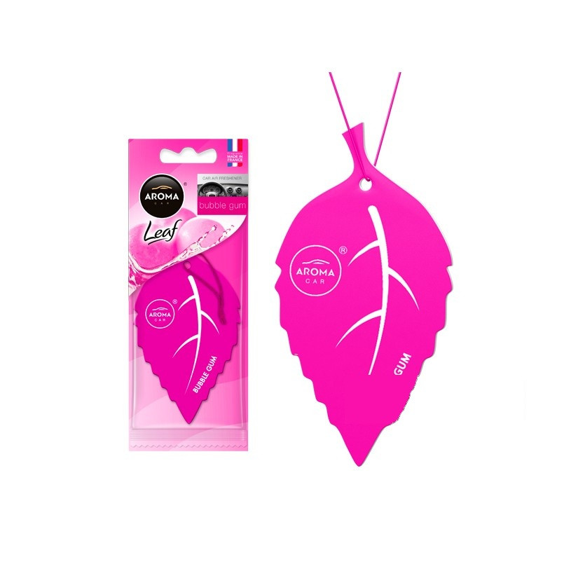 Ароматизатор Aroma Car Leaf - BUBBLE GUM (36шт.), фото 1