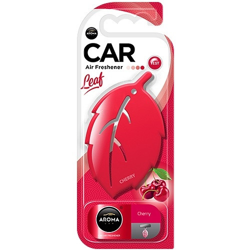 Ароматизатор на дзеркало Aroma Car Leaf 3D — CHERRY (14 шт.)