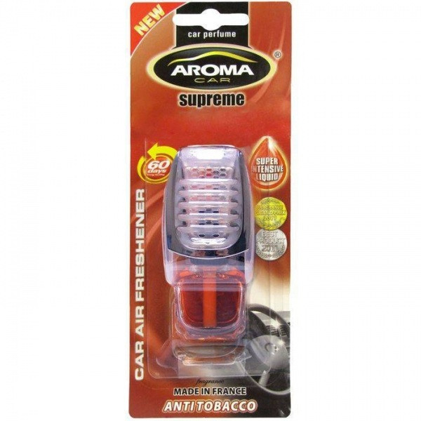 Ароматизатор Aroma Car Supreme Slim 7ml - ANTI TOBACCO (40шт.)