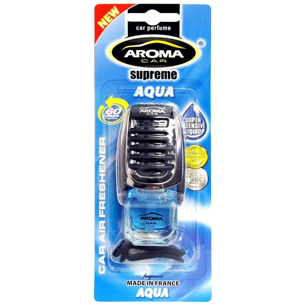 Ароматизатор Aroma Car Supreme Slim 7ml - AQUA (40шт.)