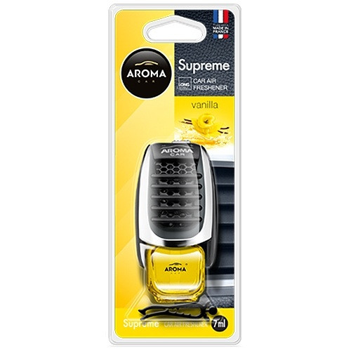 Ароматизатор Aroma Car Supreme Slim 7ml — VANILLA (40 шт.)