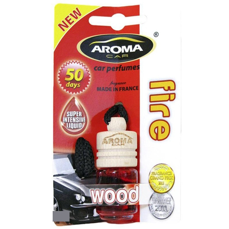 Ароматизатор Aroma Car Wood 4,5m — FIRE (50 шт.)