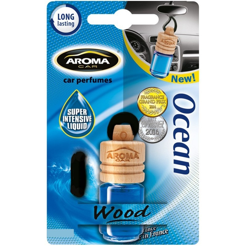 Ароматизатор Aroma Car Wood 4,5m — OCEAN (50 шт.)