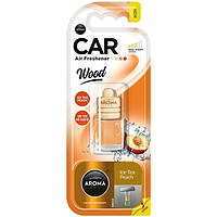 Ароматизатор Aroma Car Wood 6ml - ICE TEA PEACH (24шт.)