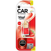 Ароматизатор Aroma Car Wood 6ml — STRAWBERRY (24 шт.)