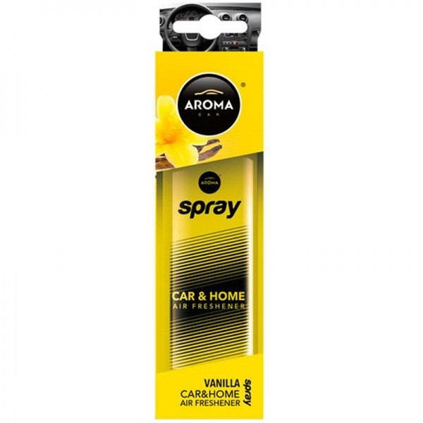 Ароматизатор Aroma Car Spray Classic 50ml — VANILLA (32шт.), фото 1