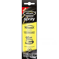 Ароматизатор Aroma Car Spray Men 50ml — BLACK (32шт.)