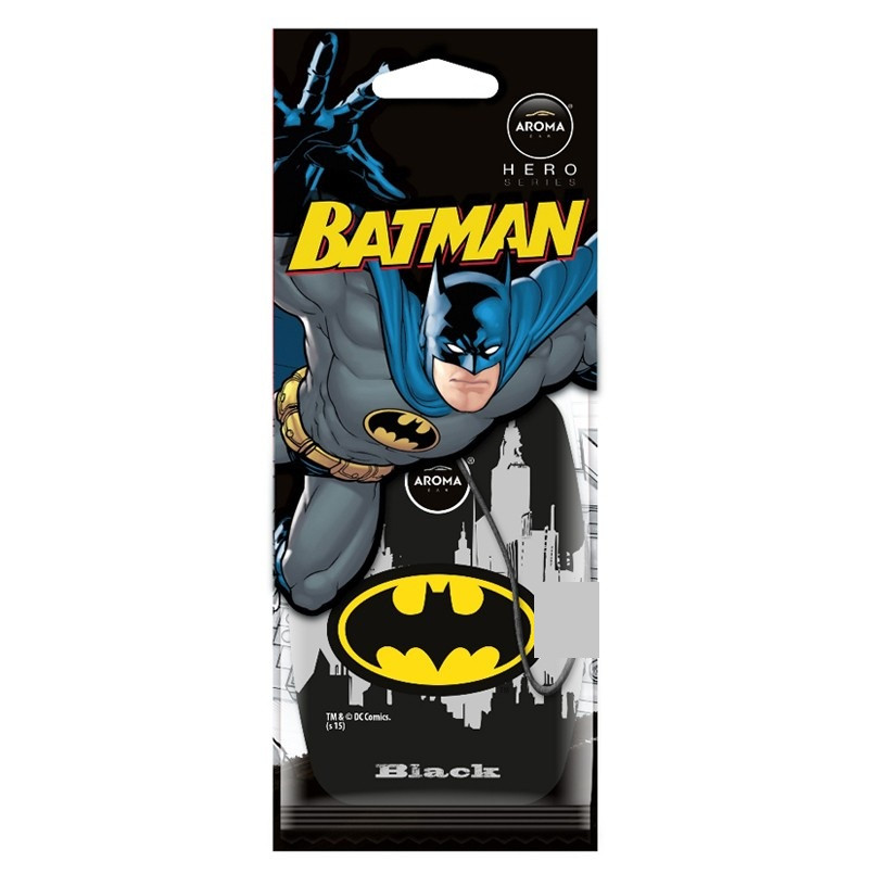 Ароматизатор Aroma Car BATMAN - BLACK (36шт.), фото 1