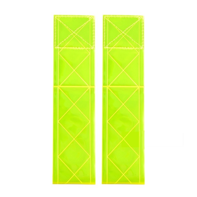 Світловідбиваюча пов'язка зелена S 30-35см, фото 1