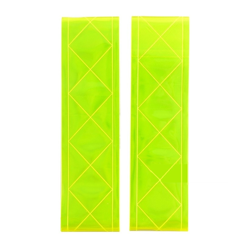 Світловідбиваюча пов'язка зелена M 35-40см, фото 1