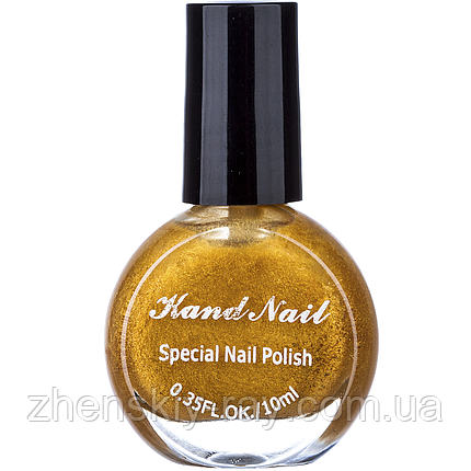 Лак для стемпінгу золотий, 10 мл