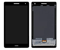 Дисплей (модуль) + тачскрин (сенсор) для Huawei MediaPad T3 7.0 3G BG2-U01 (черный цвет)