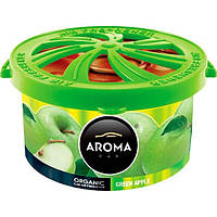 Ароматизатор Aroma Car Organic 40g — GREEN APPLE (48шт.)